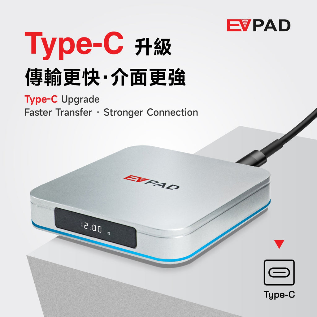 EVPad 12P (2026 Flagship Model) - 8K Android TV Box with AI Voice Control